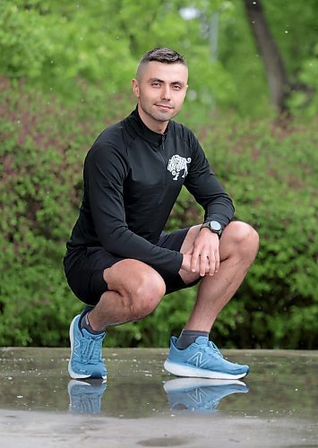 Ruth Bonneville / Free Press

SPORTS - Endurance runner

Endurance runner, Ihor Verys, has his photo taken in the rain at Coronation Park just prior to heading out to the competition Friday.  

What: Verys is a world-renowned trail racer who resides in Chilliwack, BC. But he's is returning to Manitoba where he used to live to compete Saturday in a 100km trail race in the Whiteshell. 

KEN WIEBE writing story today for Saturday&#x2019;s paper.

May 24th, 2024
