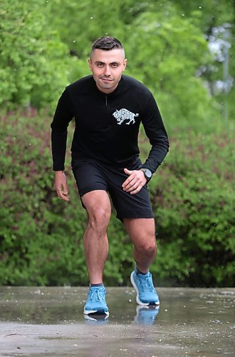 Ruth Bonneville / Free Press

SPORTS - Endurance runner

Endurance runner, Ihor Verys, has his photo taken in the rain at Coronation Park just prior to heading out to the competition Friday.  

What: Verys is a world-renowned trail racer who resides in Chilliwack, BC. But he's is returning to Manitoba where he used to live to compete Saturday in a 100km trail race in the Whiteshell. 

KEN WIEBE writing story today for Saturday&#x2019;s paper.

May 24th, 2024
