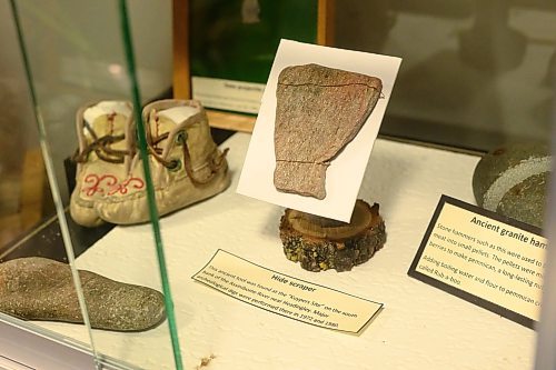 Mike Sudoma/Free Press
Artifacts on display at the Charleswood Museum Saturday afternoon
May 24, 2024