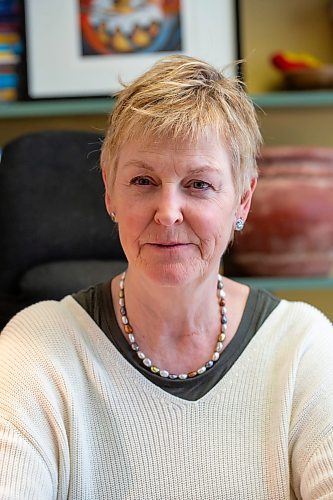 BROOK JONES / FREE PRESS
University of Manitoba sociology Prof. Susan Prentice is pictured in her office inside the Isbister Building at the U of M's Fort Garry campus in Winnipeg, Man., Tuesday, May 28, 2024. 