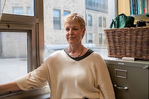 BROOK JONES / FREE PRESS
University of Manitoba sociology Prof. Susan Prentice is pictured in her office inside the Isbister Building at the U of M's Fort Garry campus in Winnipeg, Man., Tuesday, May 28, 2024.