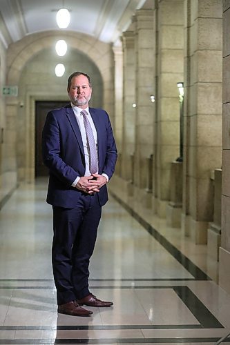 RUTH BONNEVILLE / WINNIPEG FREE PRESS 
New provincial Justice Minister Matt Wiebe says the NDP government hopes to enhance current addictions programming and would like to see spiritual care and healing lodges play a bigger role in the corrections system.