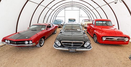 MIKE DEAL / FREE PRESS
Craig Collingridge and his family are holding one of western Canada&#x2019;s largest auto auctions this weekend at Associated Auto Auction, 7130 Roblin Blvd.
240530 - Thursday, May 30, 2024.