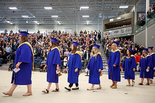 30052024
Graduates enter the BU Health Living Centre for Brandon University&#x2019;s convocation for the Faculty of Education on Thursday. 
(Tim Smith/The Brandon Sun)