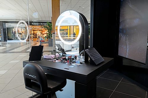 Mike Sudoma/Free Press
A makeup desk used to help customers choose their look at MAC Cosmetics new store on the 2nd level of Polo Park Shopping Centre Friday morning
May 31, 2024