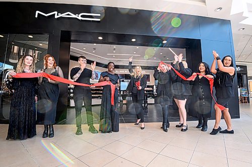 Mike Sudoma/Free Press
MAC Cosmetics staff celebrate the opening of their new store located on the 2nd level of Polo Park Shopping Centre Friday morning
May 31, 2024