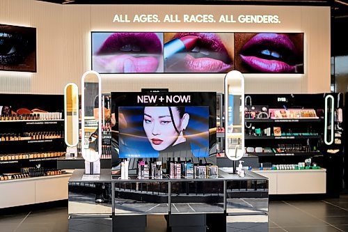 Mike Sudoma/Free Press
Various MAC Cosmetics products on display in their new store located on the 2nd level of Polo Park Shopping Centre Friday morning
May 31, 2024