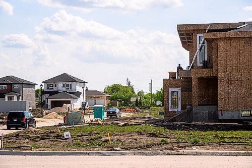 Mike Sudoma/Free Press
Construction notices in Meadowlands Place a newly developed housing development located just outside the city in West St Paul
May 31, 2024