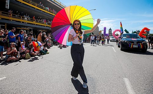 JOHN WOODS / FREE PRESS
People attend Pride parade in Winnipeg Sunday, June 2, 2024. 

Reporter: tyler