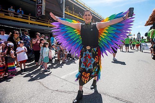 JOHN WOODS / FREE PRESS
People attend Pride parade in Winnipeg Sunday, June 2, 2024. 

Reporter: tyler