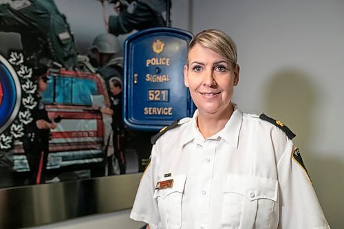 BROOK JONES / FREE PRESS
Winnipeg Police Service Criminal Investigations Bureau Insp. Jennifer McKinnon is pictured inside the WPS headquarters in downtown Winnipeg, Man., Saturday, June 1, 2024.