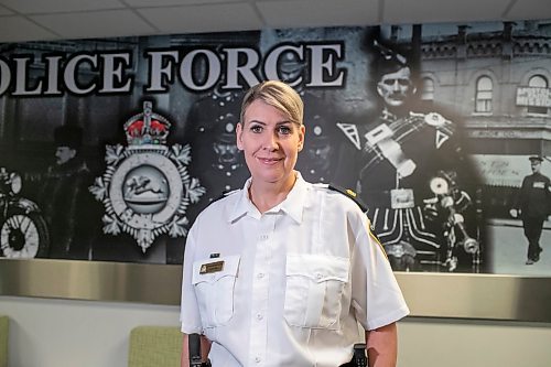 BROOK JONES / FREE PRESS
Winnipeg Police Service Criminal Investigations Bureau Insp. Jennifer McKinnon is pictured inside the WPS headquarters in downtown Winnipeg, Man., Saturday, June 1, 2024.