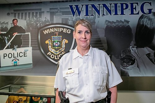 BROOK JONES / FREE PRESS
Winnipeg Police Service Criminal Investigations Bureau Insp. Jennifer McKinnon is pictured inside the WPS headquarters in downtown Winnipeg, Man., Saturday, June 1, 2024.