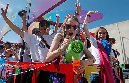 JOHN WOODS / FREE PRESS
People attend Pride parade in Winnipeg Sunday, June 2, 2024. 

Reporter: tyler