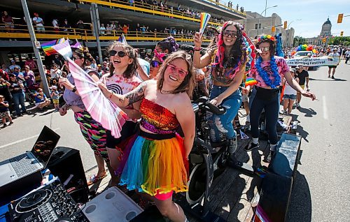 JOHN WOODS / FREE PRESS
People attend Pride parade in Winnipeg Sunday, June 2, 2024. 

Reporter: tyler