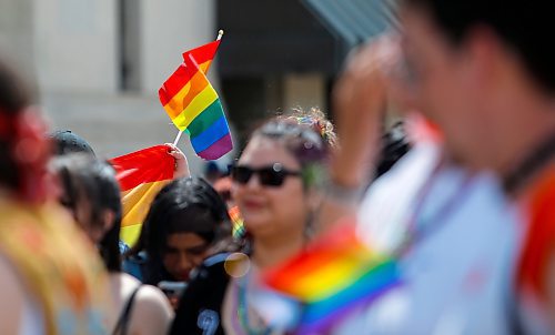 JOHN WOODS / FREE PRESS
People attend Pride parade in Winnipeg Sunday, June 2, 2024. 

Reporter: tyler