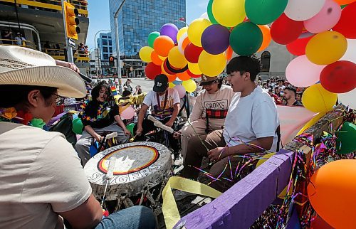 JOHN WOODS / FREE PRESS
People attend Pride parade in Winnipeg Sunday, June 2, 2024. 

Reporter: tyler