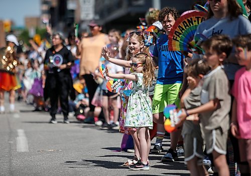 JOHN WOODS / FREE PRESS
People attend Pride parade in Winnipeg Sunday, June 2, 2024. 

Reporter: tyler