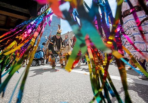 JOHN WOODS / FREE PRESS
People attend Pride parade in Winnipeg Sunday, June 2, 2024. 

Reporter: tyler