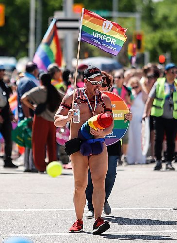 JOHN WOODS / FREE PRESS
People attend Pride parade in Winnipeg Sunday, June 2, 2024. 

Reporter: tyler