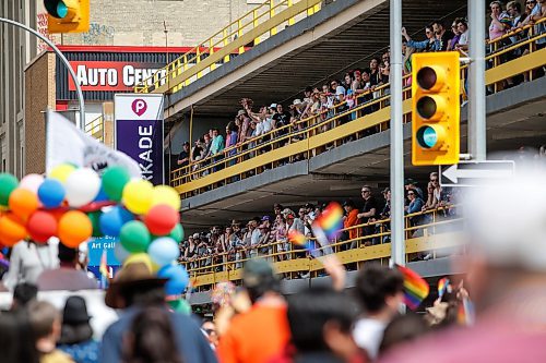 JOHN WOODS / FREE PRESS
People attend Pride parade in Winnipeg Sunday, June 2, 2024. 

Reporter: tyler