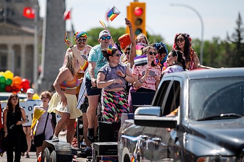 JOHN WOODS / FREE PRESS
People attend Pride parade in Winnipeg Sunday, June 2, 2024. 

Reporter: tyler