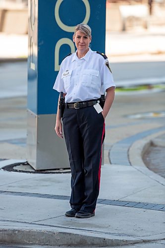 BROOK JONES / FREE PRESS
Winnipeg Police Service Criminal Investigations Bureau Insp. Jennifer McKinnon is pictured outside the WPS headquarters in downtown Winnipeg, Man., Saturday, June 1, 2024.