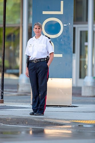 BROOK JONES / FREE PRESS
Winnipeg Police Service Criminal Investigations Bureau Insp. Jennifer McKinnon is pictured outside the WPS headquarters in downtown Winnipeg, Man., Saturday, June 1, 2024.