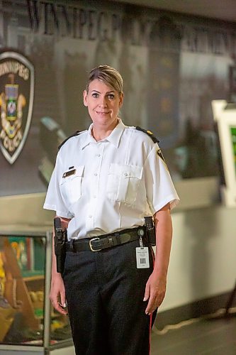 BROOK JONES / FREE PRESS
Winnipeg Police Service Criminal Investigations Bureau Insp. Jennifer McKinnon is pictured inside the WPS headquarters in downtown Winnipeg, Man., Saturday, June 1, 2024.