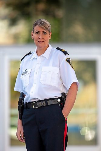 BROOK JONES / FREE PRESS
Winnipeg Police Service Criminal Investigations Bureau Insp. Jennifer McKinnon is pictured outside the WPS headquarters in downtown Winnipeg, Man., Saturday, June 1, 2024.