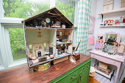 Mike Sudoma/Free Press
A miniature dollhouse commission which is a big part of creator Melanie Wesleys business 
June 5, 2024