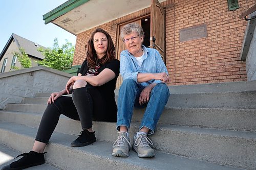 Ruth Bonneville / Free Press

VOLUNTEERS

Portrait of Celia McLean (brown hair) and Amanda Le Rougetel, volunteers with the Valiant, the performing arts venue at 376 Logan Ave. 


For  for the June 10 column by Aaron Epp

June 7th, 2024