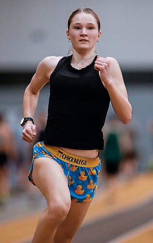 JOHN WOODS / FREE PRESS
Annika De Smet photographed Tuesday, February 13, 2024 during training at U of MB is competing in the Simplot Games this week in Idaho.

Reporter: josh