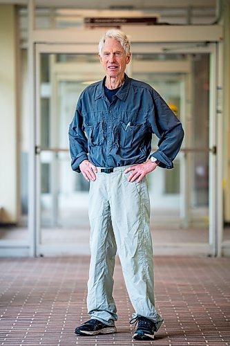 NIC ADAM / FREE PRESS
Arthur Schafer, U of M prof, founding Director of the Centre for Professional and Applied Ethics at University of Manitoba at his office Tuesday morning.

240611 - Tuesday, June 11, 2024.

Reporter: Katrina Clarke
