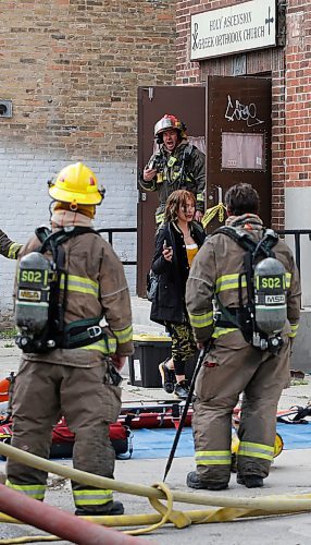 JOHN WOODS / FREE PRESS
Firefighters attend a fire in Holy Ascension Greek Orthodox Church on Euclid in Winnipeg Tuesday, June 11, 2024.  

Reporter: ?