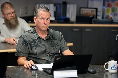 Mountain View School Division Ward 2 trustee Paul Coffey declined to speak with the Sun after Monday's board meeting, saying he didn't want to comment ahead of a Tuesday meeting with Education Minister Nello Altomare. (Colin Slark/The Brandon Sun)