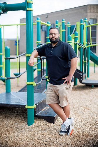 MIKE DEAL / FREE PRESS
Tristen Sanness is an Early Childhood Educator at Stanley Knowles Children's Centre.
A rare male voice advocating for better conditions for the industry. He is working towards his ECE III and wants to open a program of his own one day.
See Jeff Hamilton story
240612 - Wednesday, June 12, 2024.