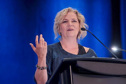 Ruth Bonneville / Free Press

ENT - Arts luncheon awards

Photo of Making a Mark Award winner,  Sharon Bajer, speaking at the Mayor's luncheon for the Arts Awards at RBC Convention Centre Thursday.  


June 13th, 2024