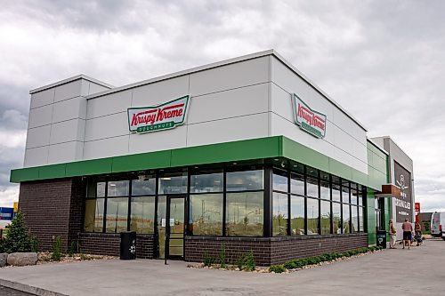 NIC ADAM / FREE PRESS
Krispy Kreme had the grand opening of its first Winnipeg location in the Sterling Lyon area Thursday afternoon.
240613 - Thursday, June 13, 2024.

Reporter: Eva Wasney
