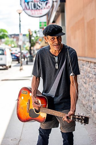 MIKAELA MACKENZIE / FREE PRESS

Eric the Great in Osborne Village on his 70th birthday on Friday, June 14, 2024. 

For Ben Waldman story.

