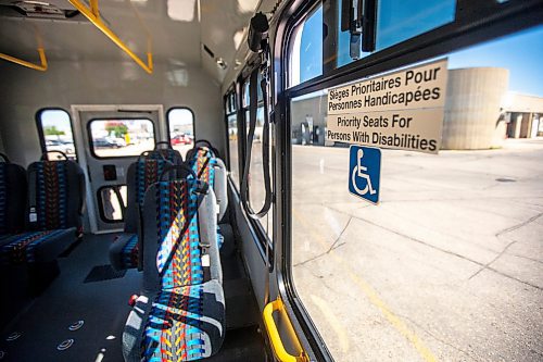 MIKAELA MACKENZIE / FREE PRESS

A Winnipeg Transit Plus vehicle on Monday, June 17, 2024. Winnipeg Transit Plus is introducing new self-service trip booking and fare payment options.

For Jura story.

