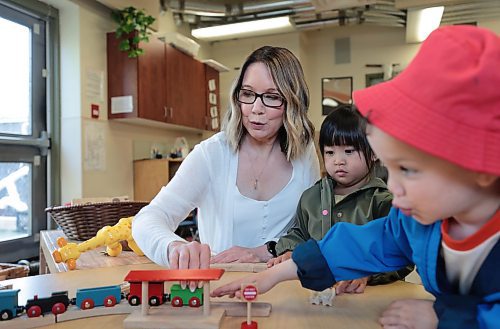 Ruth Bonneville / Free Press

49.8 - child care

Environmental Portraits of Cathy Gardiner, Executive Director of Learning and Growing Daycare with  children in the 2 - 4 year olds group, in Charleswood.

What: Photos of Cathy, who is in two stories. She's a voice advocating for better conditions for the industry. Is fed up with all the issues these centres face on a daily basis.

This is a photo request for the child care investigation launching June 15. I'll have more to come.

Jeff

June 5th, 2024