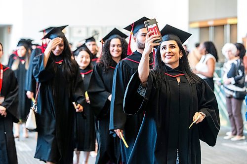 MIKAELA MACKENZIE / FREE PRESS

RRC Polytech graduates take part in the procession into their graduation ceremony at the RBC Convention Centre on Monday, June 17, 2024. 

For Matthew Frank story.

