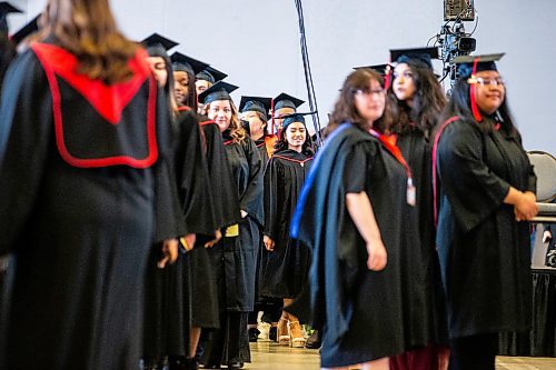 MIKAELA MACKENZIE / FREE PRESS

RRC Polytech graduates take part in the procession into their graduation ceremony at the RBC Convention Centre on Monday, June 17, 2024. 

For Matthew Frank story.

