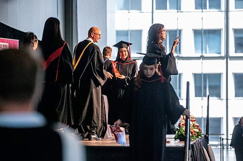 MIKAELA MACKENZIE / FREE PRESS

RRC Polytech applied accounting graduates walk the stage during their graduation ceremony at the RBC Convention Centre on Monday, June 17, 2024. 

For Matthew Frank story.

