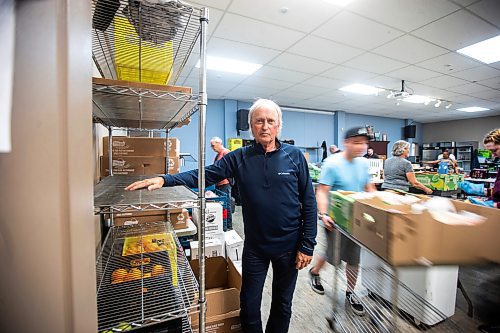 MIKAELA MACKENZIE / FREE PRESS

Agape Table executive director Jim Steep shows empty shelves at their location on Furby Street on Tuesday, June 18, 2024. The organization is currently experiencing an unprecedented increase in requests for food assistance, and is putting out the call for more donations to support the need.

For Jura story.

