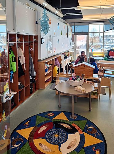 JEFF HAMILTON / FREE PRESS

- one of the preschool classes at Early Learning and Child Care Thompson.
