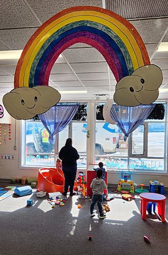 JEFF HAMILTON / FREE PRESS

- preschool classroom at Thompson Children's World Daycare in Thompson.