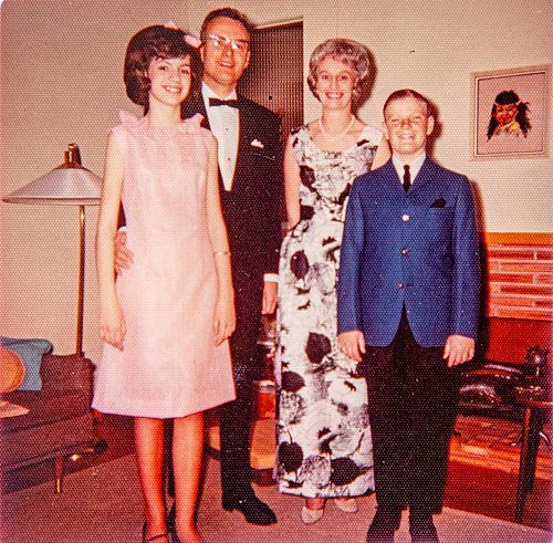 NIC ADAM / FREE PRESS
The Dearden family at Ed&#x2019;s brother-in-laws wedding in 1966. (From left) Cathy, Ed, Lois, and Craig.
240620 - Thursday, June 20, 2024.

Reporter: Kevin Rollason
