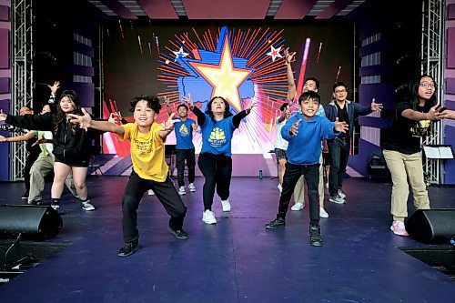 Ruth Bonneville / Free Press

Ent - MA-BUHAY Rainbow Stage 

Photos on stage during rehearsal Wednesday. 

Story: The upcoming musical Ma buhay is a family affair. There's three Malolos (Nathan, Johan and Annika) kids in the cast, two Bulaongs (Justin and Jerilyn) in the dance corps, Sevillos (creator Joseph and his nephew actor Jordan), co-choreographer Sharlyne Chua and her brother Shauldon Santos. 

Where: Rainbow Stage 

Ben Waldman 

June 19th, 2024